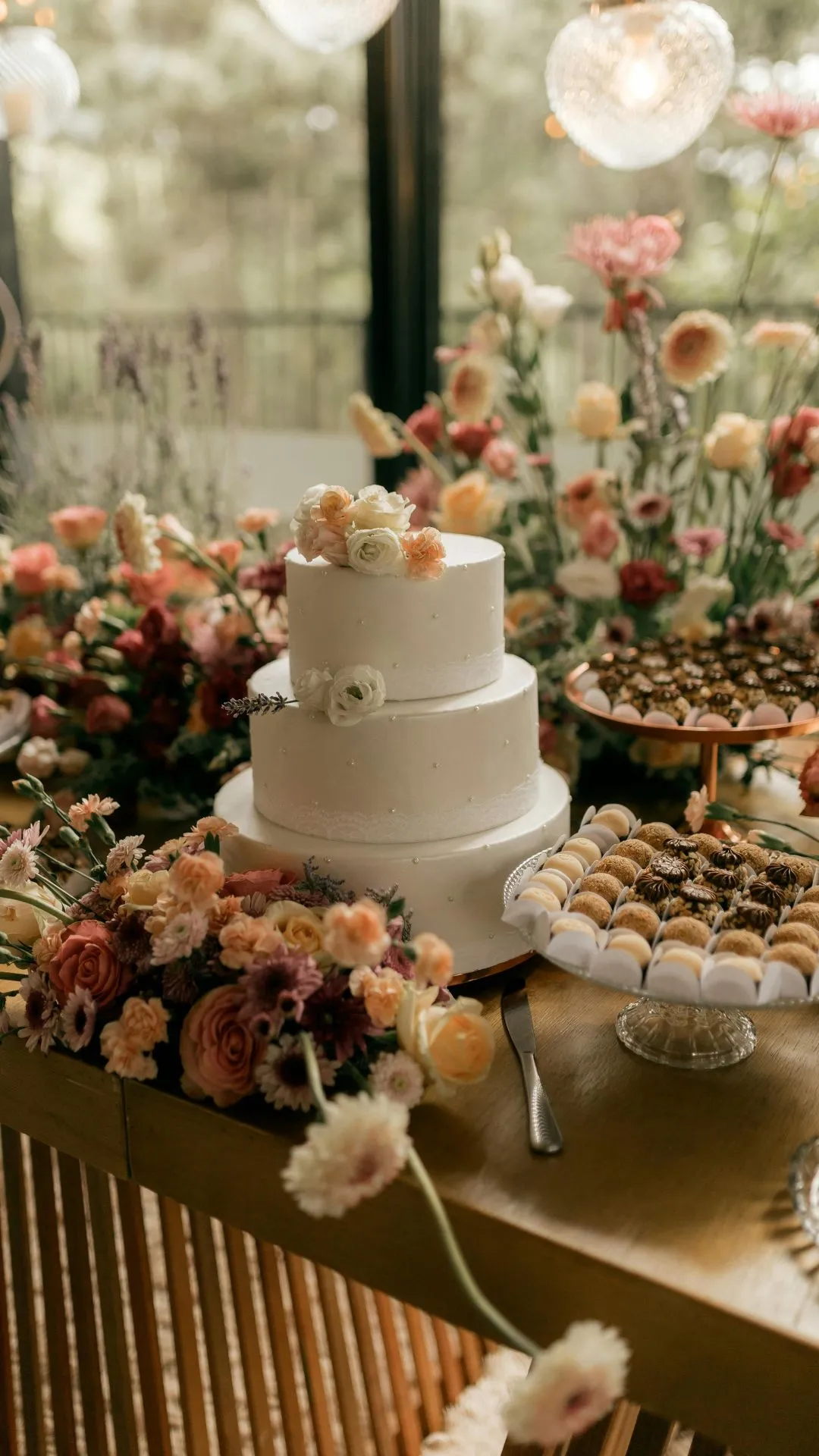 Wedding cake photo shared by a guest